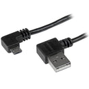 StarTech.com USB2AUB2RA2M cabo USB 2 m USB 2.0 USB A Micro-USB B