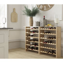 GARRAFEIRA DE PINHO MACIÇO MERLOT 16 GARRAFAS 68,8X25X30CM ASTIGA