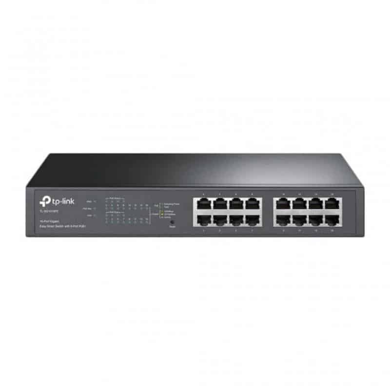 SWITCH TP-LINK 16PORTAS GIGABIT 8XPOE 802.3AF - TL- SG1016PE