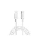 CABLE COOL USB C A USB-C 1M WHITE