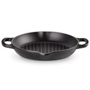 LE CREUSET - PARRILLA SIGNATURE GRILL REDONDA NEGRO MATE 25 20208