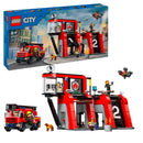 LEGO 60414 QUARTEL COM CAMINHÃO DOS BOMBEIROS