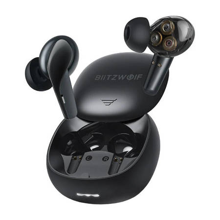 FONE DE OUVIDO TWS BLITZWOLF BW-FYE15 (PRETO)