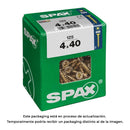 CAIXA 125 UNID. PARAFUSO MADEIRA CABEZA PLANA YELLOX 4,0X40MM SPA
