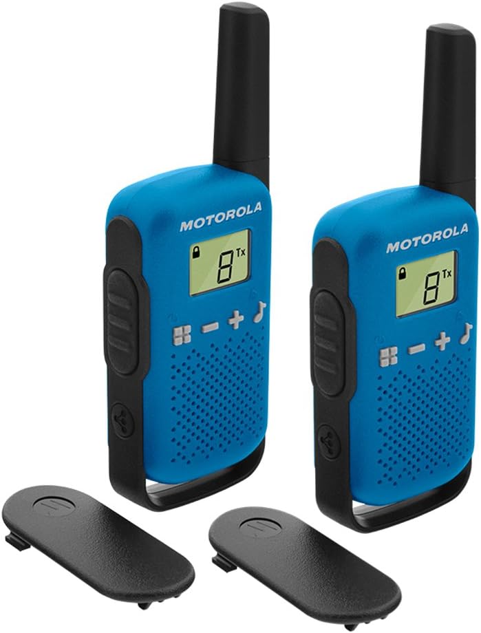 WALKIE TALKIES MOTOROLA T42 BLUE