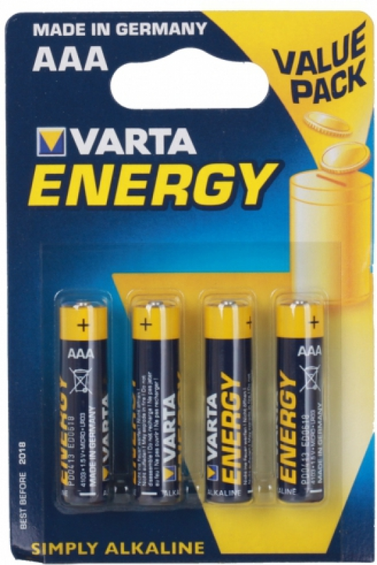 PILA VARTA LR03 AAA ENERGY 1 BLISTER