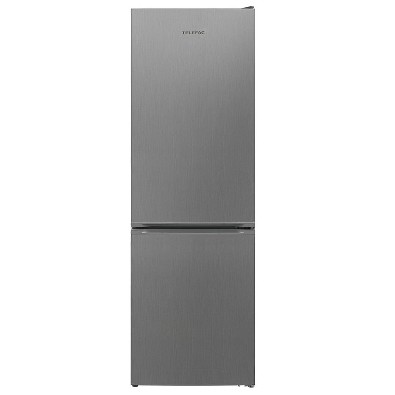 FRIGORÍFICO COMBINADO TELEFAC 1,86X0,595X0,6MT 295LT NF INOX (E)