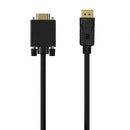 AISENS A125-0552 adaptador de cabo de vídeo 1 m DisplayPort VGA (