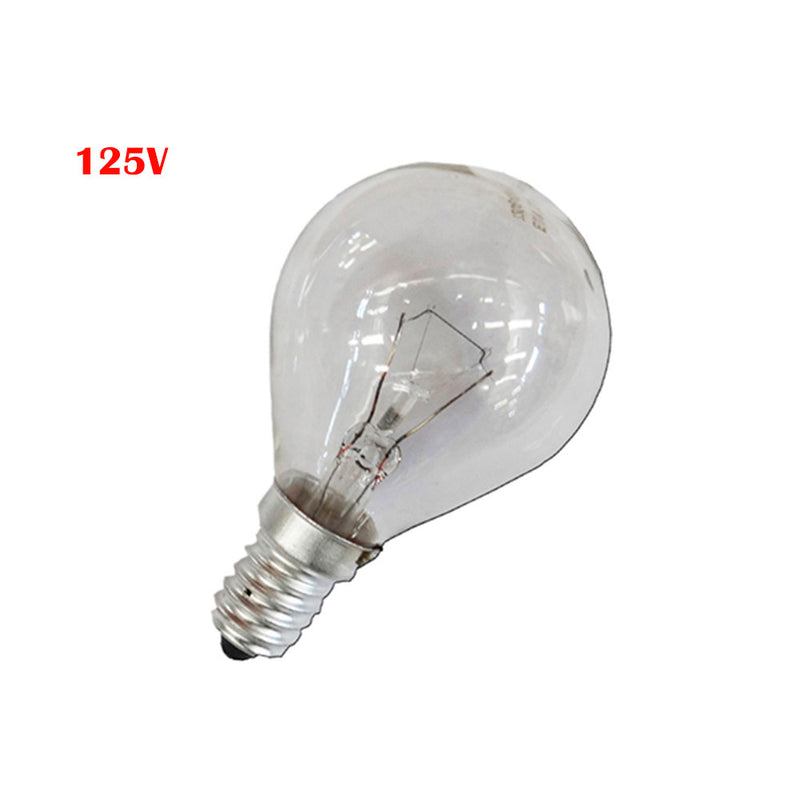 LÂMPADA INCANDESCENTE ESFÉRICA TRANSPARENTE 60W E14 125V (SOMENTE