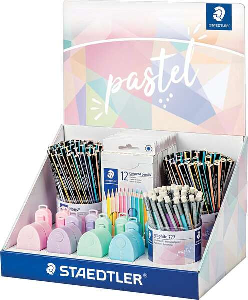 EXPOSITOR STAEDTLER COM 182 PEÇAS SURTIDAS