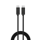 Ewent EC1046 cabo USB 1 m USB 3.2 Gen 2 (3.1 Gen 2) USB C Preto