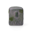 ESTATUA CINZENTO 9X8X9.5CM