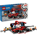 LEGO BOXE DE F1 E EQUIPA DA BOXE 60443