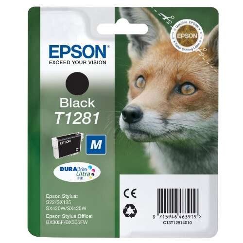 Epson Fox T1281 tinteiro 1 unidade(s) Original Preto