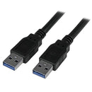 StarTech.com USB3SAA3MBK cabo USB 3 m USB 3.2 Gen 1 (3.1 Gen 1) U