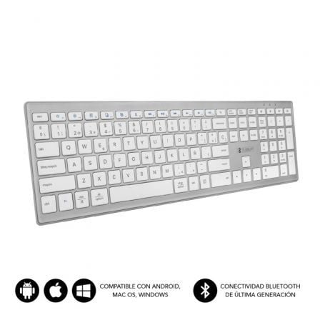 TECLADO INALÁMBRICO POR BLUETOOTH SUBBLIM 2PUE200 PURE EXTENDED P