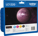 PACK 4 TINTEIROS BROTHER LC1220
