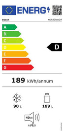 COMBINADO BOSCH - KGN33NWDA