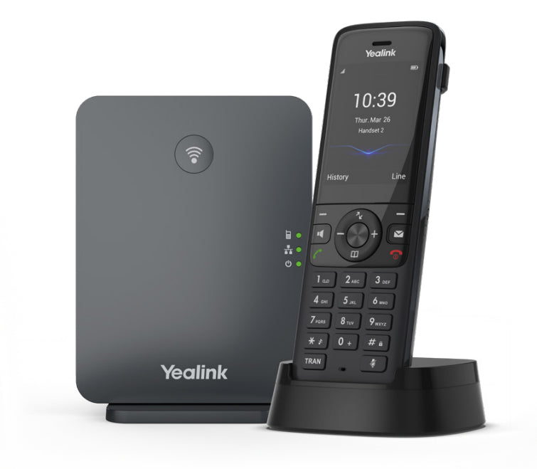 Yealink W78P telefone IP Preto TFT