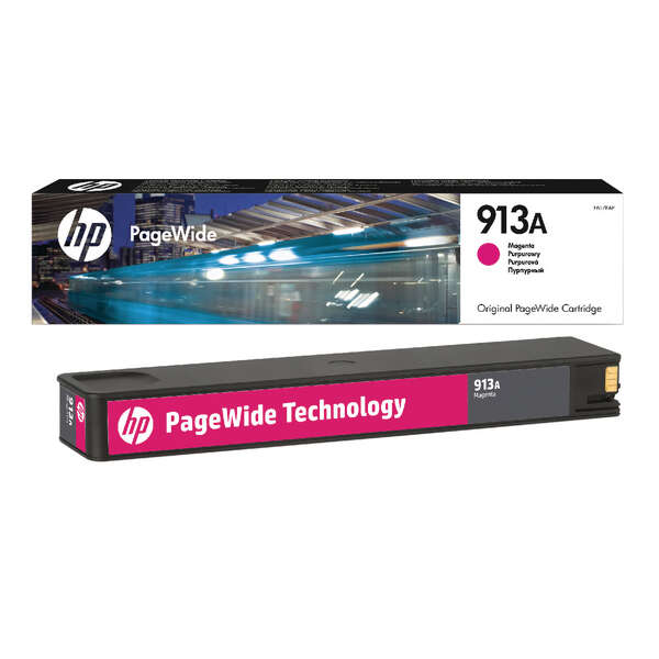 TINTEIRO ORIGINAL HP 913A F6T78AE  MAGENTA