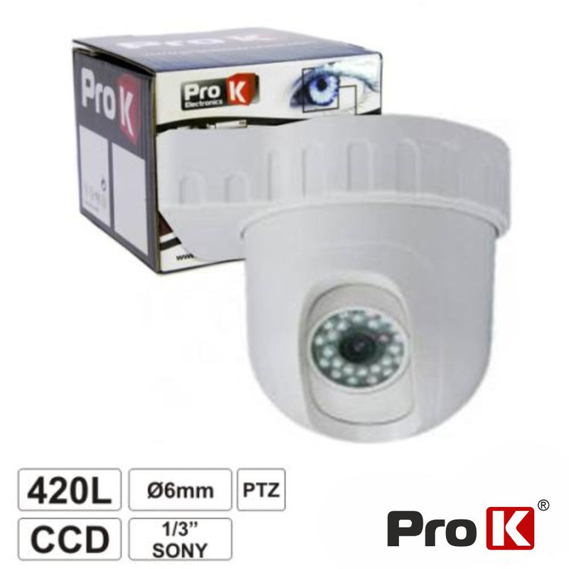 CMARA VIGILNCIA DOME CCD CORES PTZ 420L 13" SONY PROK