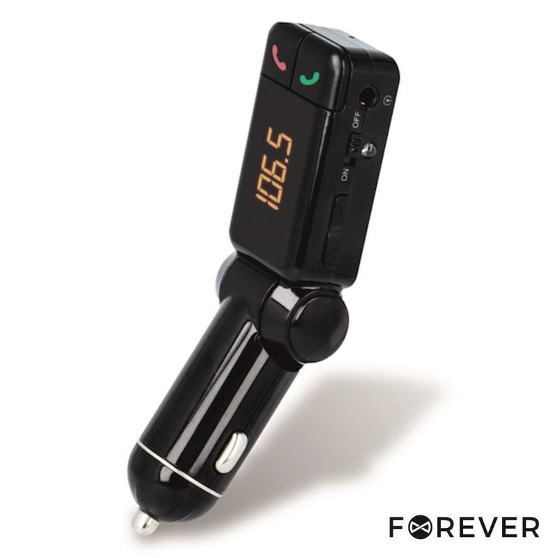 TRANSMISSOR FM BLUETOOTH V3.0 2USB F. ISQUEIRO FOREVER