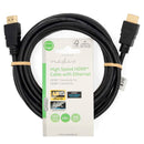 NEDIS CABO HDMI 3MT ALTA VELOCIDADE PRETO