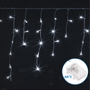 LUZES DE CORDA PLANAS DE BATERIA 3AA (ONDA), BRANCO FRIO, 5M*0,6M