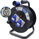 REGLETA ENROLLABLE PHASAK BN 3475 2 ENCHUFE INDUSTRIAL 2P+TT CABL