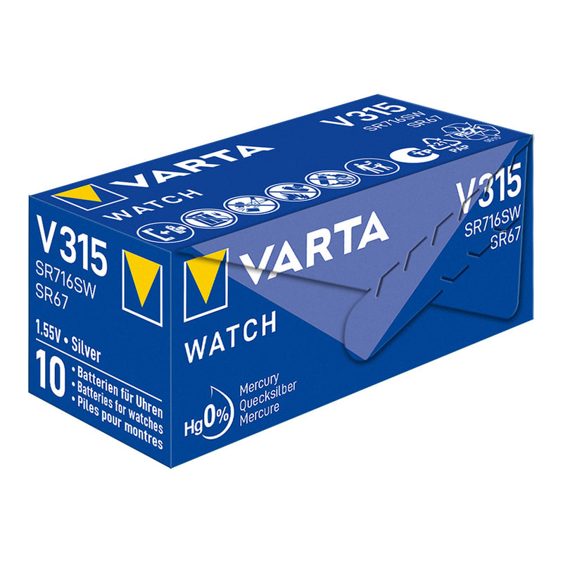 Varta 00315101111 Bateria descartável Óxido de prata (S)