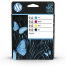 TINTEIRO HP 912 PACK DE 4