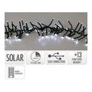 GRINALDA SOLAR RECARREGÁVEL 768 LEDS INTERMITENTES BRANCO FRIO, 1