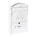 CAIXA DE CORREIO INDIVIDUAL EXTERIOR MÉDIA, RESIDÊNCIA, ALUMÍNIO,