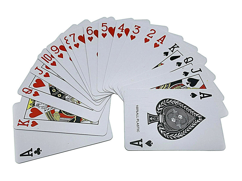 BARALHO DE CARTAS POKER PLÁSTICO