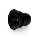 CASQUILHO COM SEMI-ROSCA E27 + ANILHA (EMBALADO) PRETO EDM