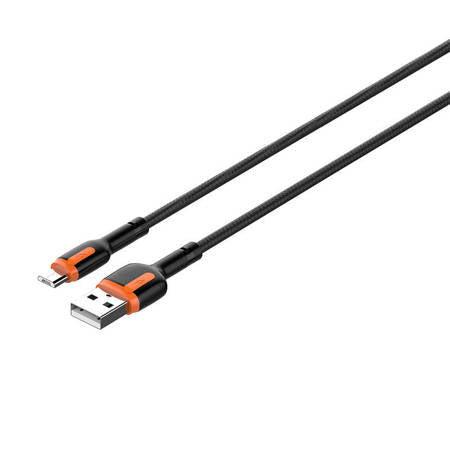 CABO MICRO USB LDNIO LS532 2M (CINZA-LARANJA)