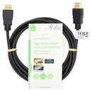 NEDIS CABO HDMI 2MT ALTA VELOCIDADE PRETO