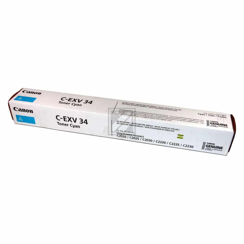 Canon C-EXV 34 toner 1 unidade(s) Original Ciano