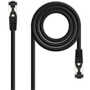CABLE DE RED RJ45 SSTP NANOCABLE 10.20.2005-BK CAT.8.1 5M NEGRO