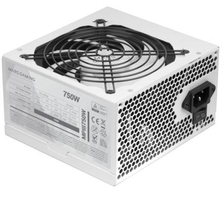 FUENTE DE ALIMENTACIÓN MARS GAMING MPIII750W 750W VENTILADOR 12CM