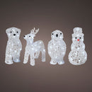 FIGURAS ANIMAIS DE NATAL PARA EXTERIOR A PILHAS MODELOS SORTIDOS