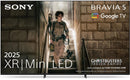 TV SONY 85" K85XR55BP UHD MINILED HDR XR GOOGLETV
