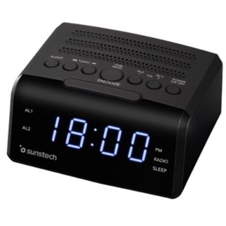 DESPERTADOR SUNSTECH FRD35U RADIO FM