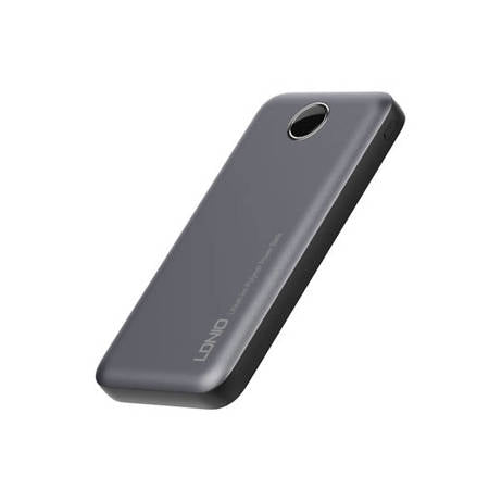 POWERBANK LDNIO ULTRA SLIM P10, 10000MAH (CINZENTO)