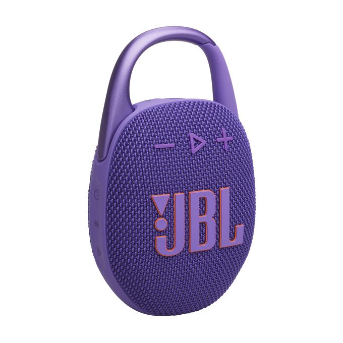 COLUNA PORTÁTIL JBL CLIP 5  BT IP67 ,USB-C PURPURA