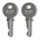 CADEADO DE AÇO INOX 60 INOXIDAVEL 60MM. COM 2 CHAVES. ARCO NORMAL