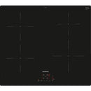 Siemens iQ100 EU611BEB5E placa Preto Embutido 60 cm Placa com zon