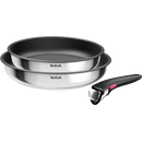 LOTE SARTENES TEFAL L8813S75 INGENIO 22/26CM+MANGO