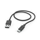 Hama 00201594 cabo USB 1 m USB 2.0 USB A USB C Preto