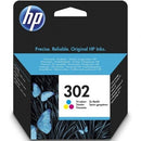 HP Tinteiro original 302 Tricolor